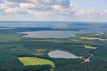 Озеро Запортово, Мядельский район